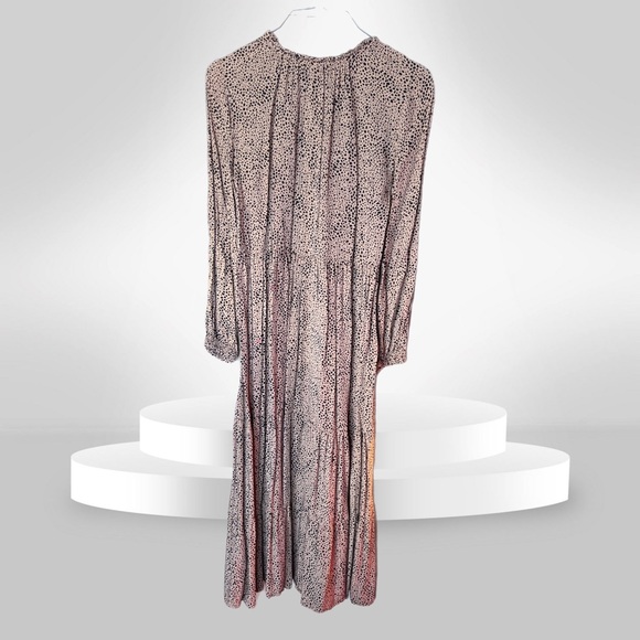 Old Navy Leopard Print Dress Mid-length - Picture 3 of 8